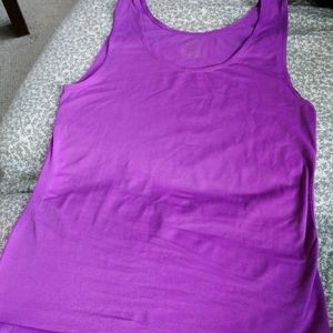 Stretchy Purple Tank